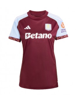 Aston Villa Replika Hemmakläder Dam 2025-26 Kortärmad